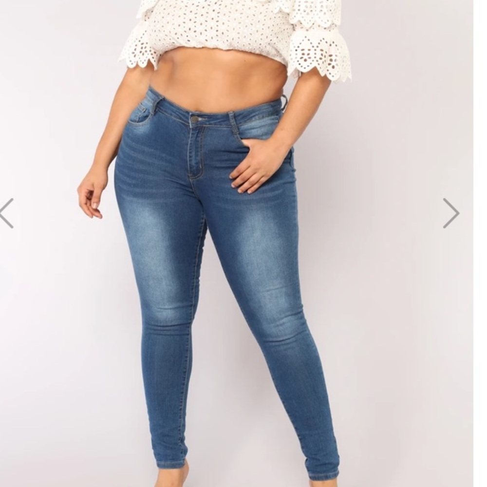 Low Rise Skinny Jeans Sz 3X